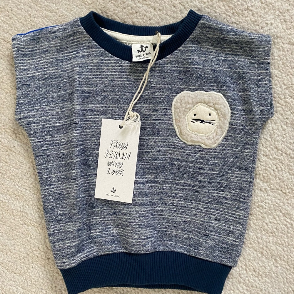 Noe + Zoe Berlin, Sweater Vest, Size: 6-12M **NEW w/ TAGS**